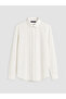 Vizyon New Season White Slim Fit Men's Shirt - 5