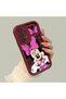 Samsung Galaxy A33 Compatible Case Camera Protector Cartoon Pattern Maroon Lover Couple Silicone Phone Case - 2