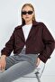 Double-Breasted Collar Double-Pocket Crop Trench Coat