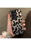 Samsung Galaxy S25 Ultra Compatible Black Leopard Print Silicone Phone Case, Shock Protection