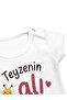 Unisex Baby Bodysuit 100% Cotton / Aunt's Honey - 3