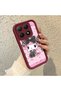 Mi 15t Compatible Case Camera Protector Cartoon Pattern Maroon Lover Couple Silicone Phone Case - 3
