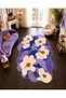 Eta Floral Patterned Modern Woven Base Decorative Carpet Eta4120 - 2