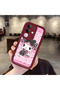 Vivo Y29 Compatible Case Camera Protector Cartoon Pattern Maroon Lover Couple Silicone Phone Case