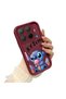 Mi 15t Pro Compatible Case Camera Protector Stitch Pattern Maroon Lover Couple Silicone Phone Case - 2