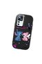 Mi 12t Compatible Case Camera Protector Black Stitch Patterned Silicone Lover Couple Phone Case - 3