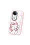 Vivo V50 Compatible Case Camera Protective Pink Cartoon Patterned Silicone Lover Couple Phone Case - 3