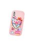 Samsung Galaxy A50S Compatible Case Camera Protective Pink Heart Patterned Silicone Lover Couple Phone Case - 3