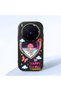 Vivo X300 Pro Compatible Case Camera Protective Black Heart Pattern Silicone Lover Couple Phone Case