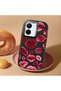 Vivo Y27 Compatible Case Camera Protector Black Kiss Patterned Silicone Lover Couple Phone Case - 2