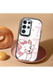 Samsung Galaxy S23 Ultra Compatible Case Camera Protective Black Cartoon Patterned Silicone Lover Couple Phone Case - 2