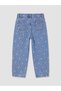 Özmarka New Season Indigo Balloon Fit Girls' Jean Trousers - 6