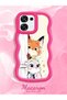 Oppo A6 Pro Compatible Case Camera Protector Red Silicone Couple Phone Case Cartoon Pattern - 2