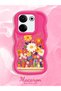 For Tecno Camon 20 Compatible Case Camera Protective Red Silicone Lover Couple Phone Case Floral Case - 2