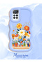 Redmi Note 11 Pro 5g Compatible Case Camera Protective Blue Silicone Lover Couple Phone Case Floral Case - 2