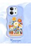 Redmi 15C 5g Compatible Case Camera Protective Blue Silicone Couple Phone Case Floral Case - 2