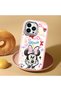 iPhone 12 Pro Compatible Case Camera Protector Pink Minnie Patterned Silicone Lover Couple Phone Case - 2