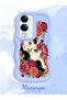 Vivo Y04S Compatible Case Camera Protector Blue Silicone Couple Phone Case Cat Case - 2
