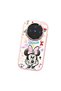 Vivo X300 Compatible Case Camera Protector Pink Minnie Patterned Silicone Lover Couple Phone Case - 3