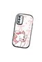 Samsung Galaxy M23 Compatible Case Camera Protective Black Cartoon Patterned Silicone Lover Couple Phone Case - 3