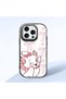 iPhone 16 Pro Max Compatible Case Camera Protective Black Cartoon Pattern Silicone Lover Couple Phone Case