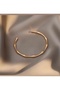 Bamboo Gold Steel Handcuff Bracelet Bone Bracelet Handcuff Gold Adjustable Bamboo Bone Handcuff Bracelet Bamboo Bracelet Bone Bracelet - 4