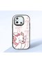 Redmi 12C Compatible Case Camera Protector Black Cartoon Pattern Silicone Lover Couple Phone Case