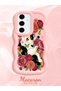 Samsung Galaxy S24 Fe Compatible Case Camera Protective Pink Silicone Lover Couple Phone Case Cat Case - 2