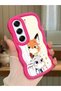 Case for Tecno Camon 40 Pro 5g Compatible Case Camera Protection Red Silicone Lover Couple Phone Case Cartoon Pattern
