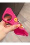 Tecno Camon 40 Compatible Case Camera Protective Red Silicone Couple Phone Case Floral Case - 3