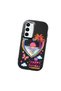 Samsung Galaxy S23 Fe Compatible Case Camera Protector Black Heart Patterned Silicone Lover Couple Phone Case - 3