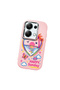 Redmi Note 13 Pro 4g Compatible Case Camera Protective Pink Heart Patterned Silicone Lover Couple Phone Case - 3