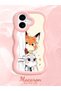 iPhone 16 Compatible Case Camera Protector Pink Silicone Couple Phone Case Cartoon Pattern - 2