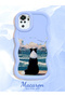 Poco M5S Compatible Case Camera Protector Blue Silicone Lover Couple Phone Case Dog Pattern - 2