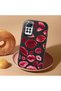 Redmi Note 12 Pro 4g Compatible Case Camera Protective Black Kiss Patterned Silicone Lover Couple Phone Case - 2