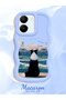 Vivo Y36 4g Compatible Case Camera Protector Blue Silicone Lover Couple Phone Case Dog Pattern - 2