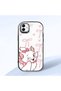 Samsung Galaxy A04 Compatible Case Camera Protective Black Cartoon Patterned Silicone Lover Couple Phone Case