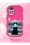 Redmi Note 11S Compatible Case Camera Protector Red Silicone Lover Couple Phone Case Dog Pattern - 2