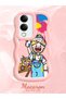 Vivo Y19S Gt 5g Compatible Case Camera Protective Pink Silicone Lover Couple Phone Case Cartoon Pattern - 2