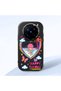 Vivo X200 Pro Compatible Case Camera Protective Black Heart Pattern Silicone Lover Couple Phone Case