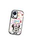 Mi 13 Lite Compatible Case Camera Protector Black Minnie Patterned Silicone Lover Couple Phone Case - 3