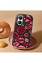 Poco X7 Pro Compatible Case Camera Protector Black Kiss Patterned Silicone Lover Couple Phone Case - 2