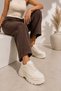 Women's Stylish Sports Shoes, 6 cm Thick Sole, Lace-Up, Comfortable Casual Shoes - 3
