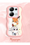 Redmi Note 13 Pro 4g Compatible Case Camera Protection Pink Silicone Lover Couple Phone Case Cartoon Pattern - 2