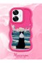 Realme C55 Compatible Case Camera Protector Red Silicone Lover Couple Phone Case Dog Pattern - 2