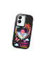 Vivo Y28 Compatible Case Camera Protector Black Heart Pattern Silicone Lover Couple Phone Case - 3