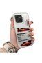 Tecno Spark 40C Compatible Daily Use Compatible Trend Racing Car Case, Protective Cover - 2