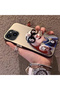 iPhone 15 Plus/14 Plus Compatible Hard Acrylic Back Silicone Edge Lens Protection Double Case - 4