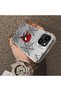 iPhone 15 Plus/14 Plus Compatible Hard Acrylic Back Silicone Edge Lens Protection Double Case - 5