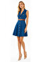 Women's Summer Casual Sleeveless Denim Dress, Front Buttoned - 3